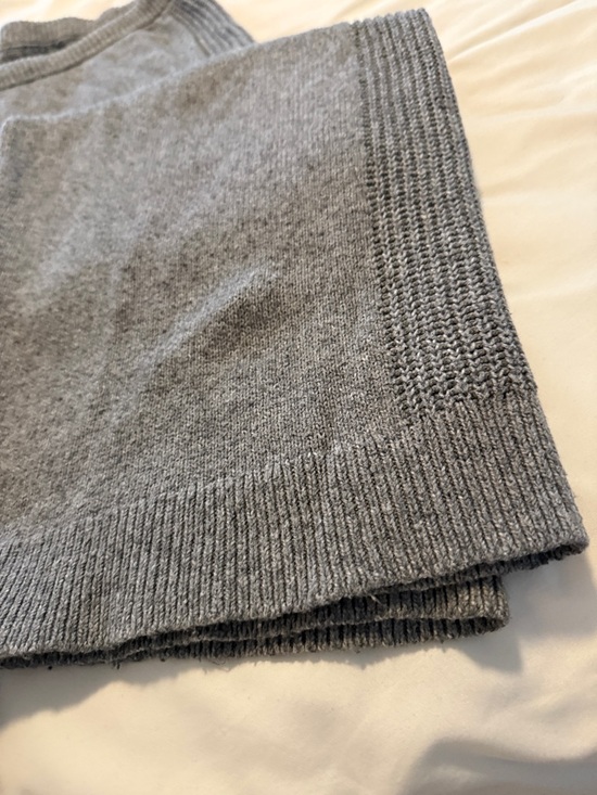 Auden Women’s Gray Open-Front Robe Cardigan + Wide-Leg Pant Set Size M/L - Picture 9 of 12